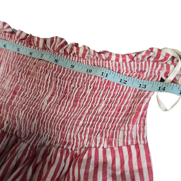 REVOLVE L'Academie Erin Top in Red & White Stripe Size medium - Picture 8 of 9